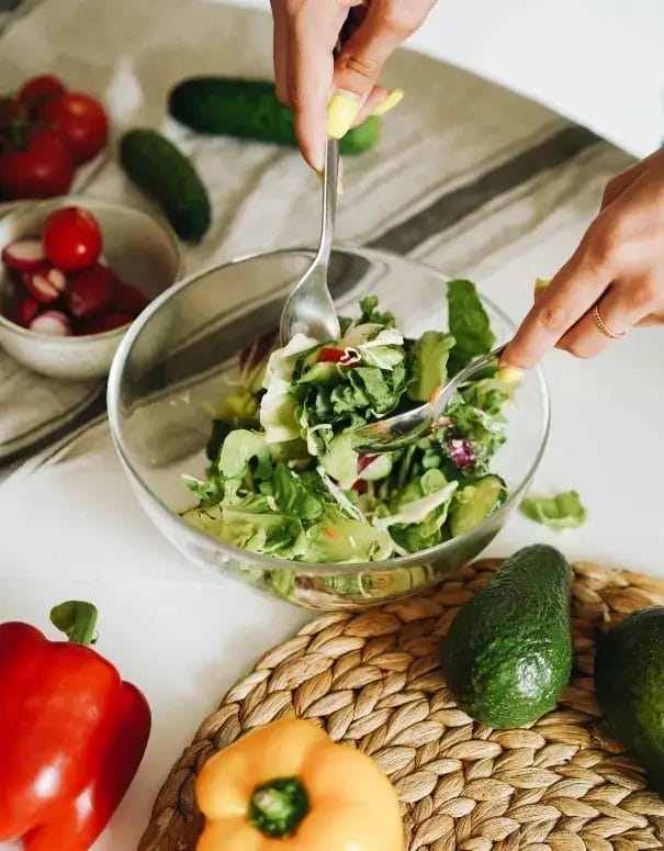 Preparing healthy food